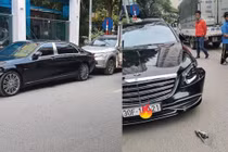 Tông vào xe xịn, tài xế xe tải mếu máo: “Anh lấy luôn xe em cũng được”