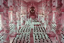 Ảnh màu độc về Tòa thánh Tây Ninh 70 năm trước 