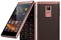 Tận mục điện thoại Gionee W909 vỏ sò 2 màn hình ấn tượng