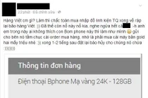 Đặt mua một đống Bphone mạ vàng rồi huỷ để mua vui