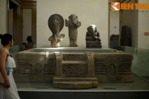 Cận cảnh kiệt tác đài thờ Chăm Pa đẹp nhất thánh địa Mỹ Sơn