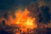 Vụ đại hỏa hoạn hủy diệt 2/3 thủ đô của đế chế La Mã