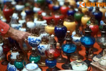 Bí mật của những chiếc đèn dầu cổ ở chợ Tết Hà Nội