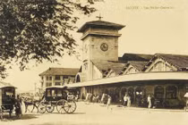 Ít ai biết diện mạo chợ Bến Thành thưở sơ khai là thế này