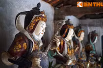 Giải mã bí ẩn về loạt tượng đất nung trăm tuổi ở chùa Nôm