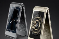Tận mục siêu phẩm điện thoại nắp gập Samsung W2016