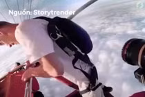 Nhảy từ khinh khí cầu mà không cần dù lượn 