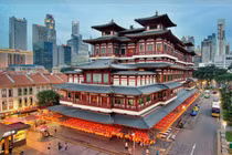 Ngôi chùa 75 triệu USD mang kiến trúc thời Đường trên đất Singapore