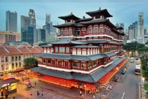 Ngôi chùa 75 triệu USD mang kiến trúc thời Đường trên đất Singapore