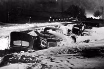 Cảnh tượng khủng khiếp thảm họa bão tuyết ở Mỹ năm 1940