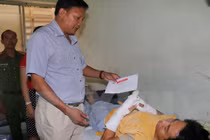 Xe công an bị tông chui gầm xe tải, 2 chiến sỹ tử vong