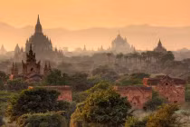 Hình ảnh choáng ngợp từ thánh địa Phật giáo Bagan