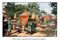 Ảnh màu cực hiếm chưa tiết lộ về tang lễ vua Khải Định