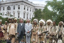 Ảnh lạ về người da đỏ ở Nhà Trắng đầu thế kỷ 20