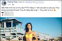 Nhận được lời khuyên "sửa" vòng 1, Hoàng Thùy bất ngờ “phản pháo”