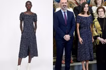 HH Tây Ban Nha xinh đẹp trong chiếc váy bình dân giá 1 triệu đồng