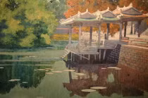 Xứ Huế tuyệt đẹp trong tranh cổ mới công bố (1)