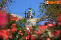 Cận cảnh tượng Chúa Jesus khổng lồ nhất châu Á của VN 