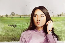 Chàng họa sĩ vẽ chân dung nghệ sĩ Việt sống động như thật