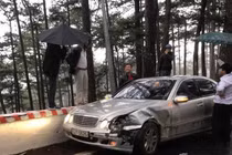 Ô tô tông liên hoàn trên đèo Prenn, 3 người bị thương