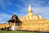 Khám phá kỳ quan chùa vàng nổi tiếng của Lào