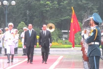 Hình ảnh Chủ tịch nước Trần Đại Quang bên các nguyên thủ thế giới