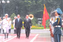 Hình ảnh Chủ tịch nước Trần Đại Quang bên các nguyên thủ thế giới