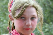 Lạ lùng mỹ nhân miền núi đẹp như người Âu