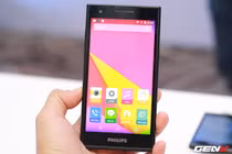 Trên tay Philips S358 - smartphone chuyên selfie giá rẻ ở Việt Nam