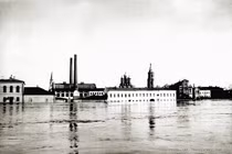 Ảnh lịch sử về trận lụt Moscow năm 1908