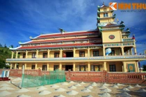 Chiêm ngưỡng tòa điện thờ Phật Mẫu tráng lệ ở Lý Sơn