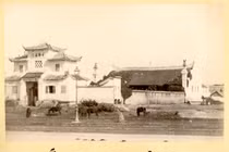 Ảnh lịch sử cực quý về chùa Báo Ân của Hà Nội xưa