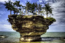 Vẻ đẹp siêu tưởng của hòn đảo lạ nhất hành tinh 