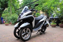 Xe tay ga 3 bánh “hàng hiếm” Yamaha Tricity 125 tại Hà Nội