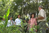 Nữ Bộ trưởng Mỹ giản dị đi thăm Vườn quốc gia Cúc Phương