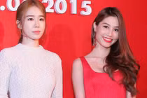 Diễm My 9X đọ sắc cùng sao Hàn "bom tấn"