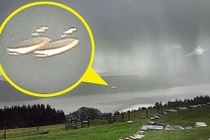 Vật thể lạ giống UFO xuất hiện ở hồ Loch Ness