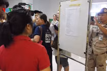 Cảnh bệnh viện đầy người sau vụ nổ bom ở Bangkok