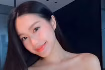 Doãn Hải My khoe vai trần, nhan sắc xinh đẹp dù nghi vấn mang bầu