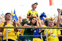 Hình ảnh "kẻ khóc, người cười" tại kỳ World Cup đầy bất ngờ ở Nga