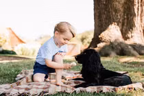 Những hình ảnh siêu dễ thương của "Hoàng tử bé" của nước Anh