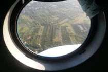 Sông nước Cửu Long nhìn từ cửa sổ trực thăng Mi-8