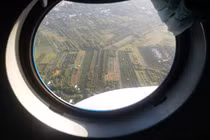 Sông nước Cửu Long nhìn từ cửa sổ trực thăng Mi-8