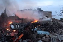 Thảm khốc hiện trường Su-25 Nga bị bắn hạ ở Syria