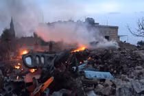 Thảm khốc hiện trường Su-25 Nga bị bắn hạ ở Syria