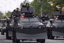 Tường tận sức mạnh dàn xe bọc thép bảo vệ APEC 2017