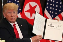 Trump không đặt thời gian cho phi hạt nhân hóa Triều Tiên