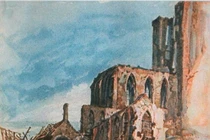 Rùng mình những bức tranh của trùm phát xít Đức Hitler 