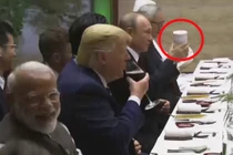 Tổng thống Putin "đại sứ thương hiệu" bất đắc dĩ cho cốc giữ nhiệt