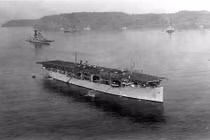 Kinh ngạc lai lịch tàu sân bay đầu tiên của Hải quân Mỹ